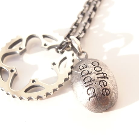 34T chainring necklace＋coffee bean