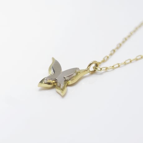 layer butterfly necklace