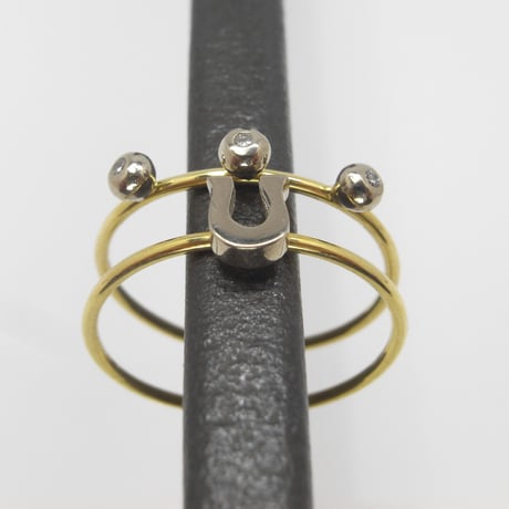 sottile - horseshoe ring