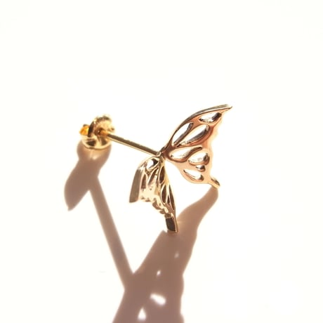 butterfly pierce | Small |k18yg