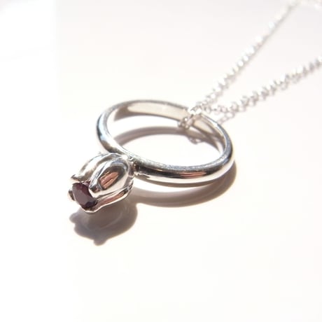 Garden Baby Ring | Tulip | silver × silver