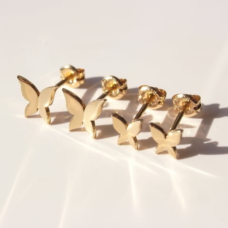 petite butterfly pierce | large
