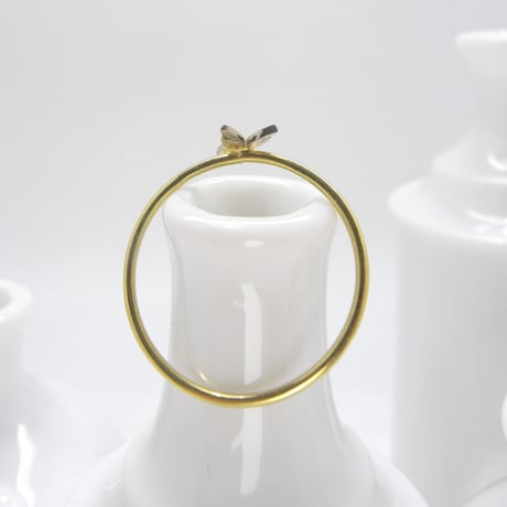 sottile - small butterfly ring