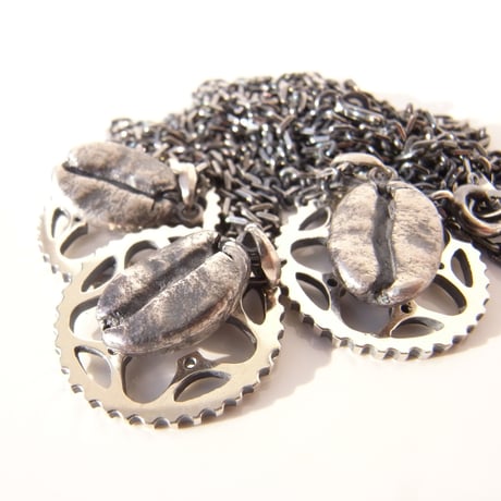 34T chainring necklace＋coffee bean