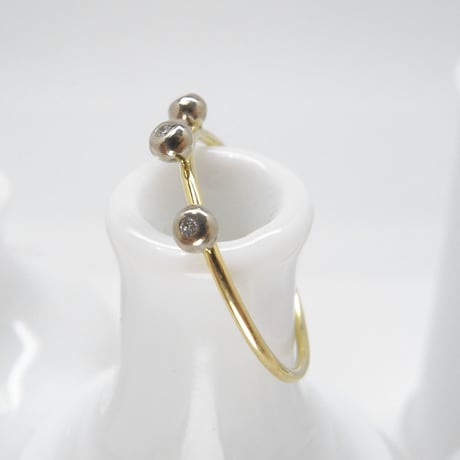 sottile - 3 dots star!! ring