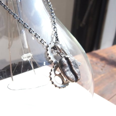 34T chainring necklace＋coffee bean