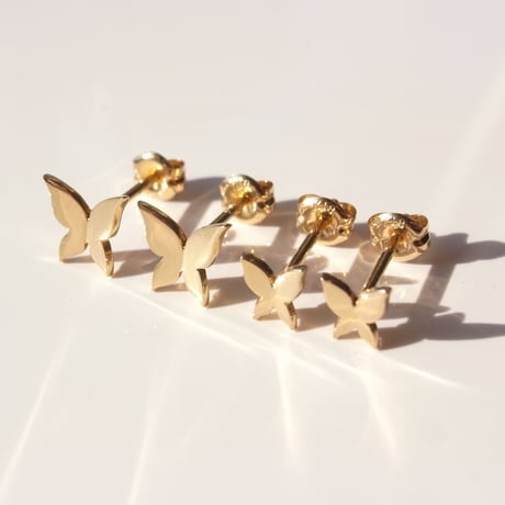 petite butterfly pierce | small
