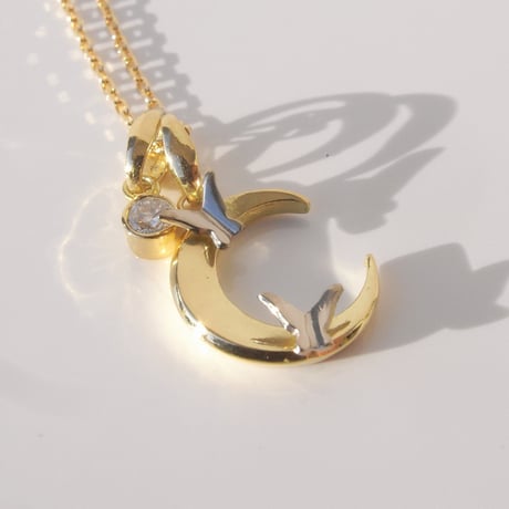 月と蝶々のnecklace