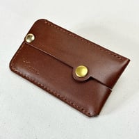 サイドオープン カードケース  DB/W/DB/Bｒ