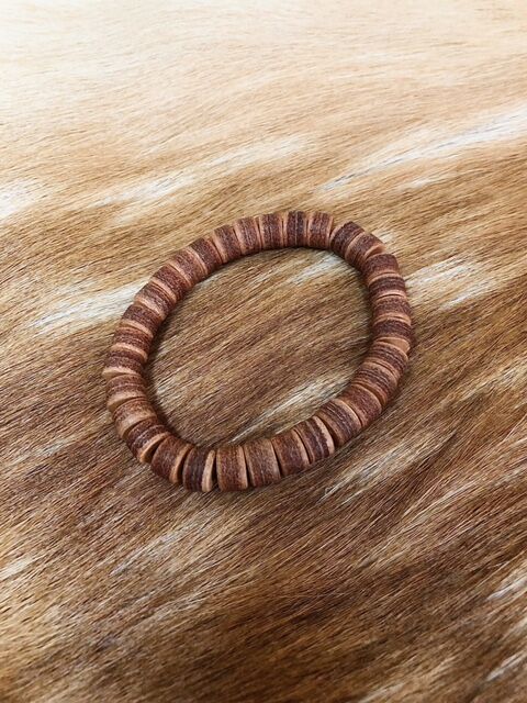 レザービーズブレスレット ナチュラル | THESEUS & REST STORE