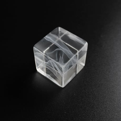 アクリルキューブ（白）１個