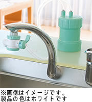 ピュリフリー【ホワイト：PF-W4】2年使える浄水器(税込送料込) | セミ