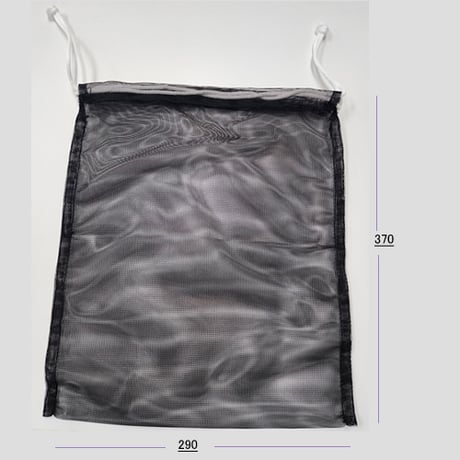 虫イヤ防虫メッシュ巾着袋/忌避剤練り込みレースネット仕様　内寸　約290㎜×370㎜　(税込・送料込)