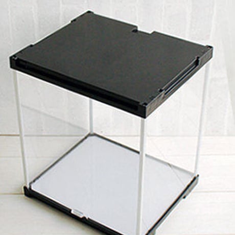 コレクションケース　J-STAGE (追加用LEDタイプUVカット 色：ブラック） 型番JST-UV　||　税込・送料込