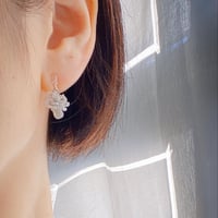 月の涙/pierce &earring