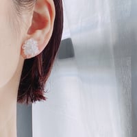 hira to moco /クスミホワイト /pierce、earring