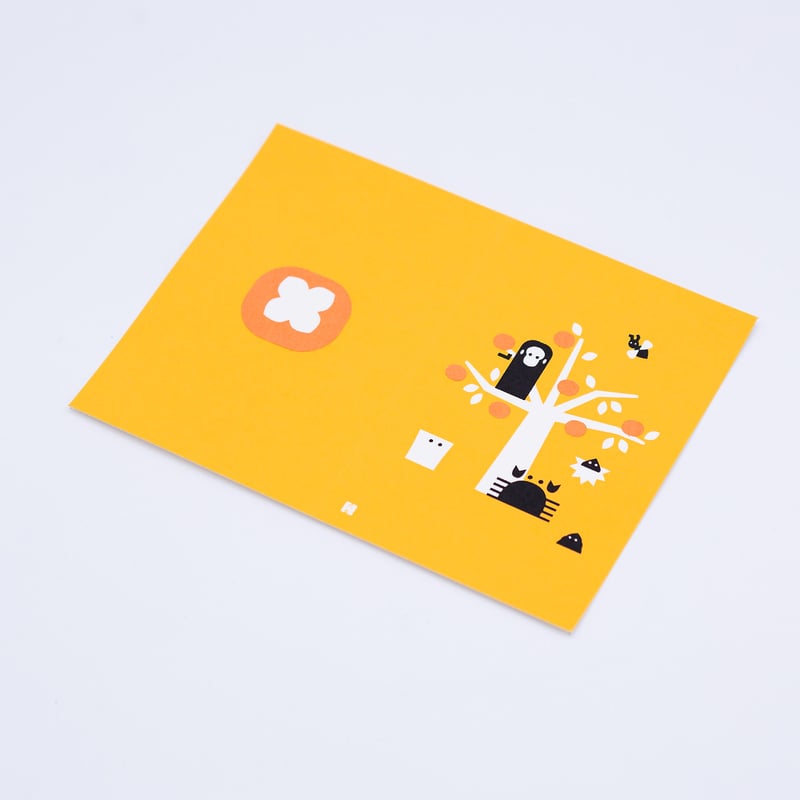 むかしむかしカード さるかに合戦（封筒付き） | 京都烏丸六七堂