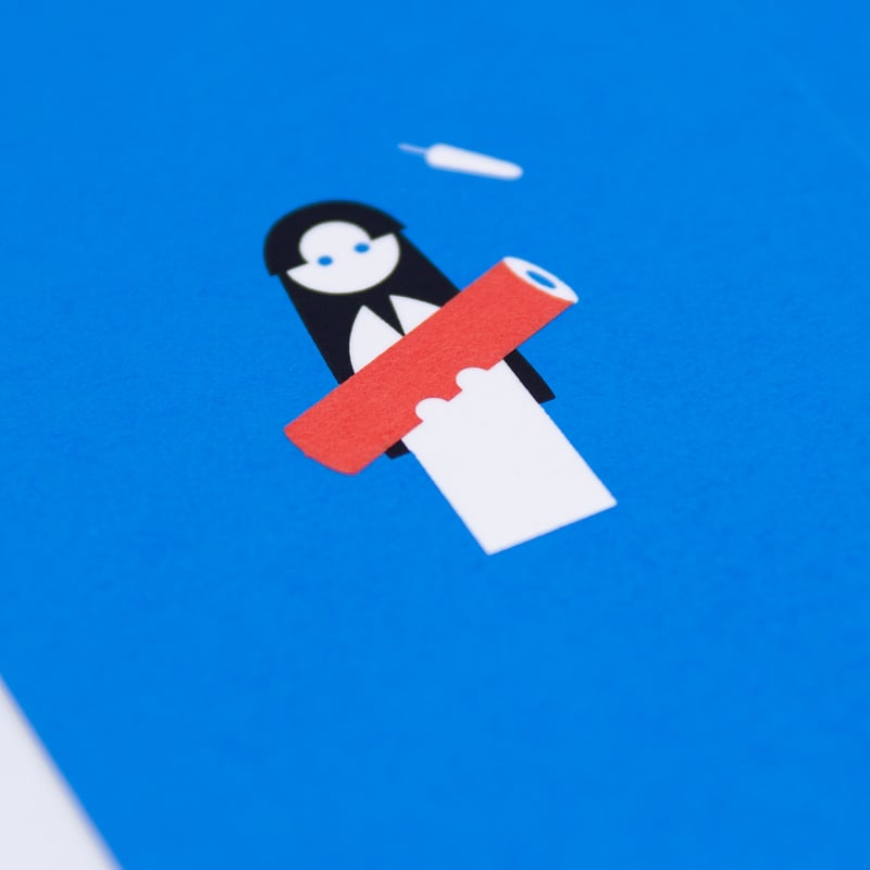 鶴の恩返し①②④SOLD‼️次は③‼️ むかしむかしカード 鶴の恩返し（封筒付き） | 京都烏丸六七堂