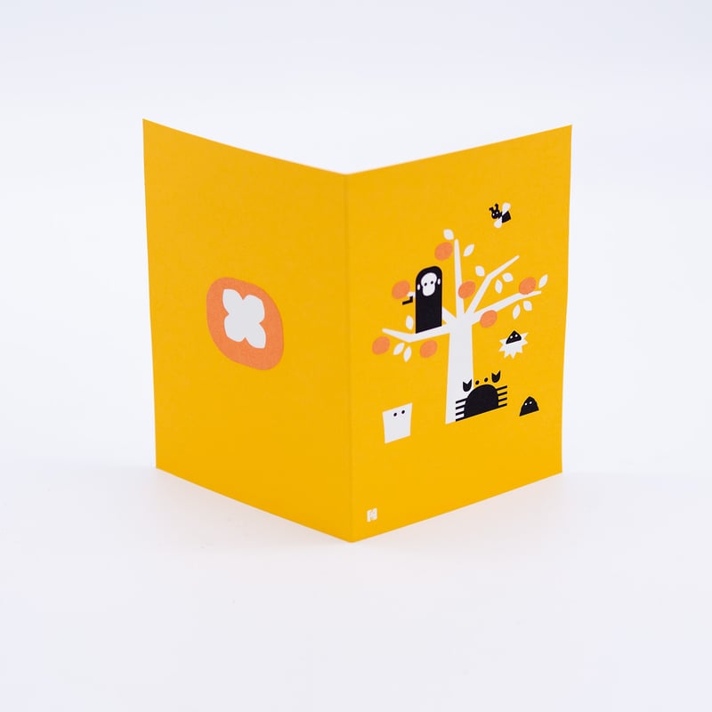 むかしむかしカード さるかに合戦（封筒付き） | 京都烏丸六七堂