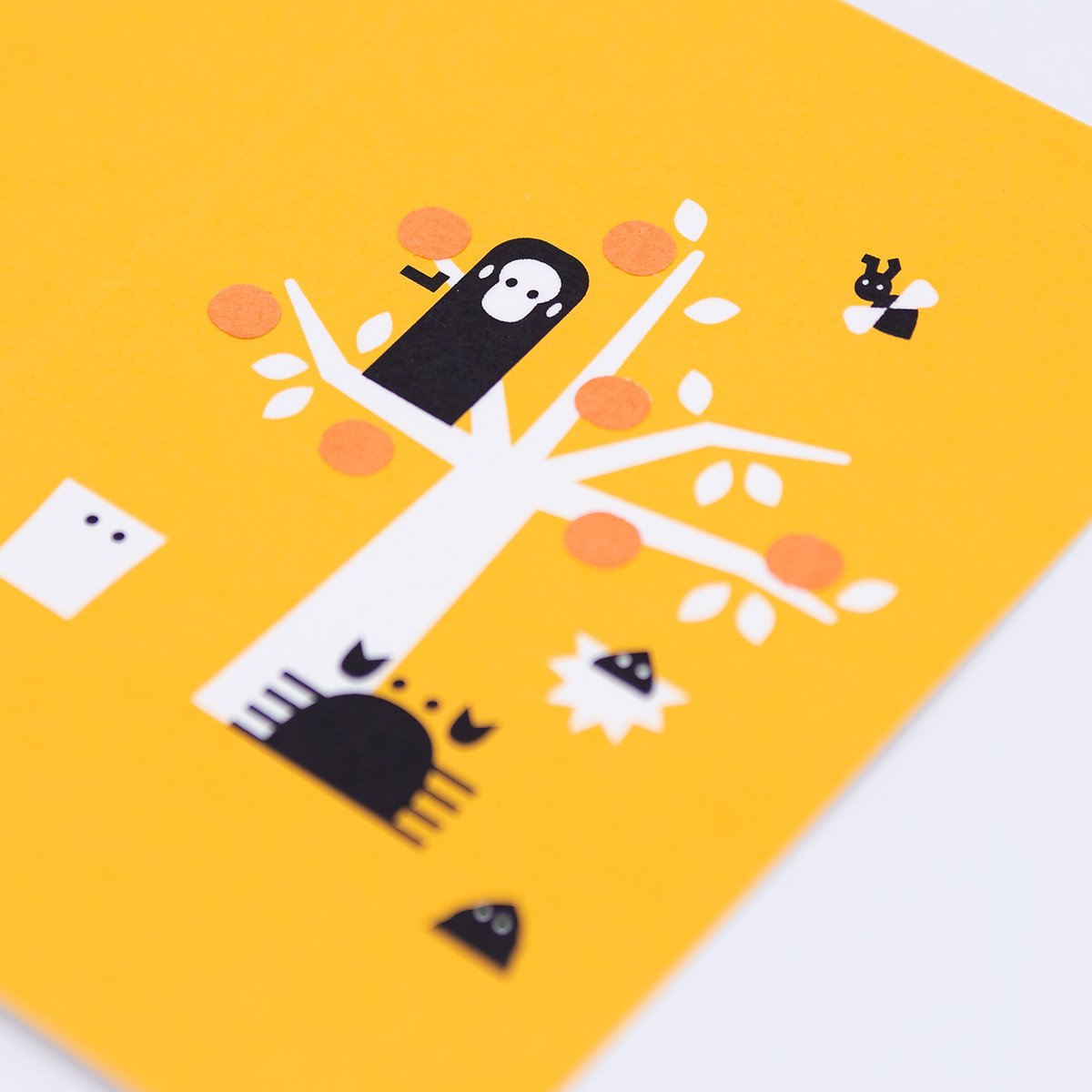 むかしむかしカード さるかに合戦（封筒付き） | 京都烏丸六七堂