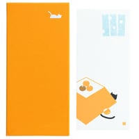 一筆箋　こたつに猫