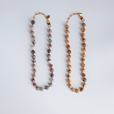 ジャスパーネックレス/024036