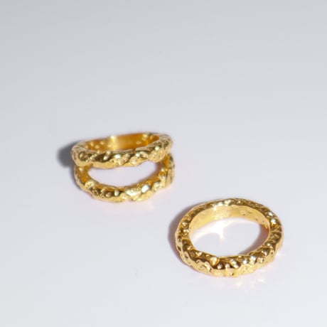 METALLIC DOUBLE RING /020352