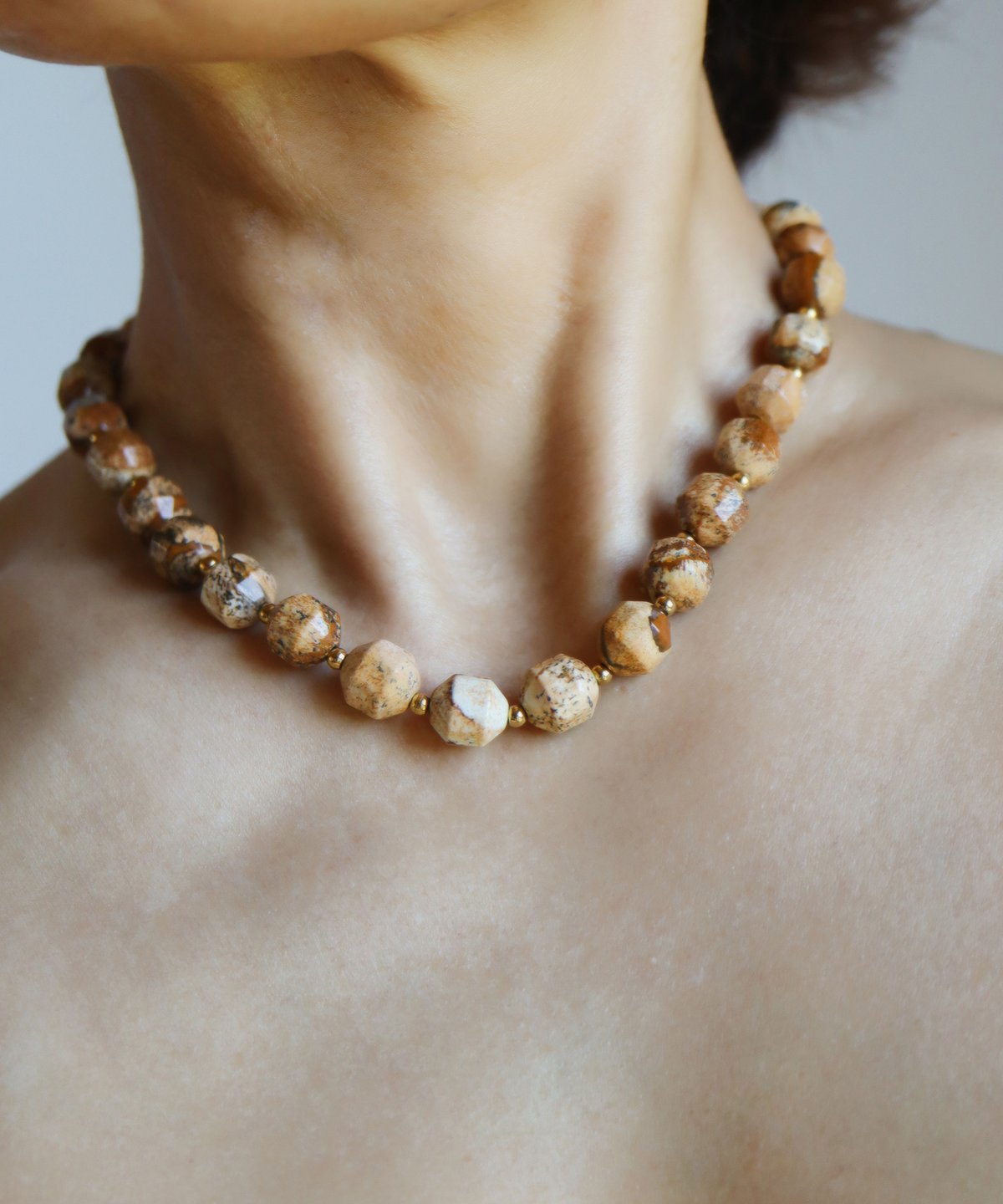 ジャスパーネックレス/024036 | TUWAKRIM