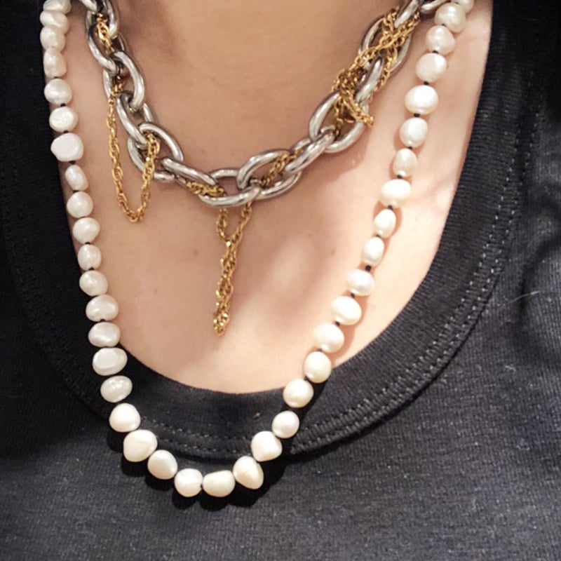 オールノットバロックパールネックレス/021087 | TUWAKRIM オールノットバロックパールネックレス/021087 | TUWAKRIM