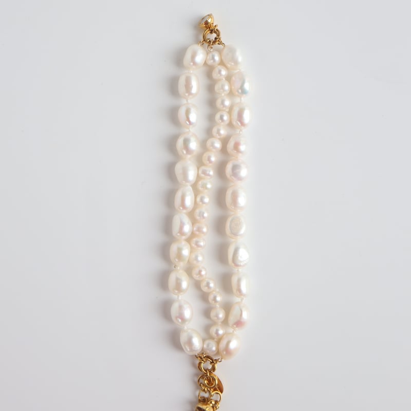 K18 パールミックス ブレスレット MIKIMOTO ミキモト パール 真珠 ブレスレット K18ホワイト