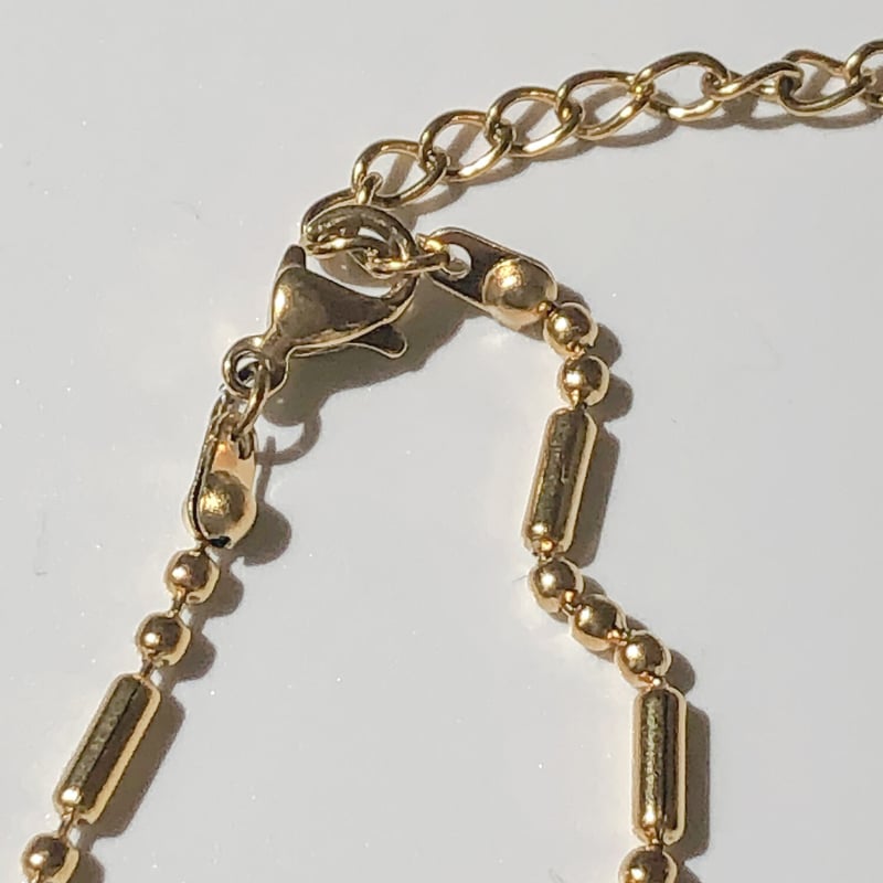 ショート&ロングボールチェーンネックレス/020190 | TUWAKRIM ショート&ロングボールチェーンネックレス/020190 | TUWAKRIM