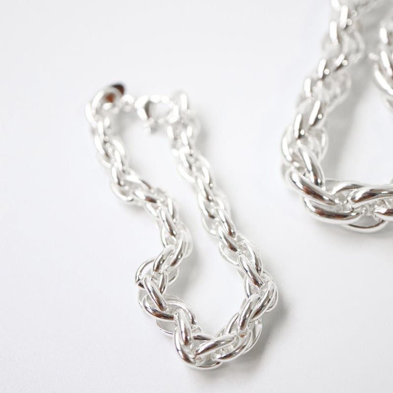 ダブルケーブルチェーンブレスレット#0 021096/#1 021097 | TUWAKRIM ダブルケーブルチェーンブレスレット#0 021096/#1 021097 | TUWAKRIM