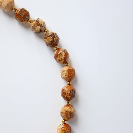 ジャスパーネックレス/024036