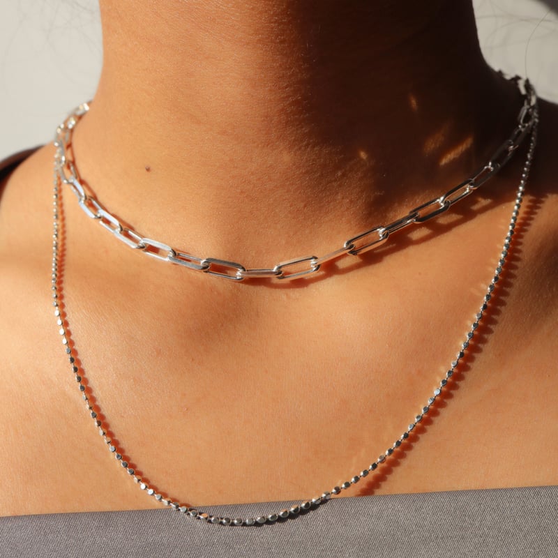 カットボールチェーンネックレス/923050 | TUWAKRIM カットボールチェーンネックレス/923050 | TUWAKRIM