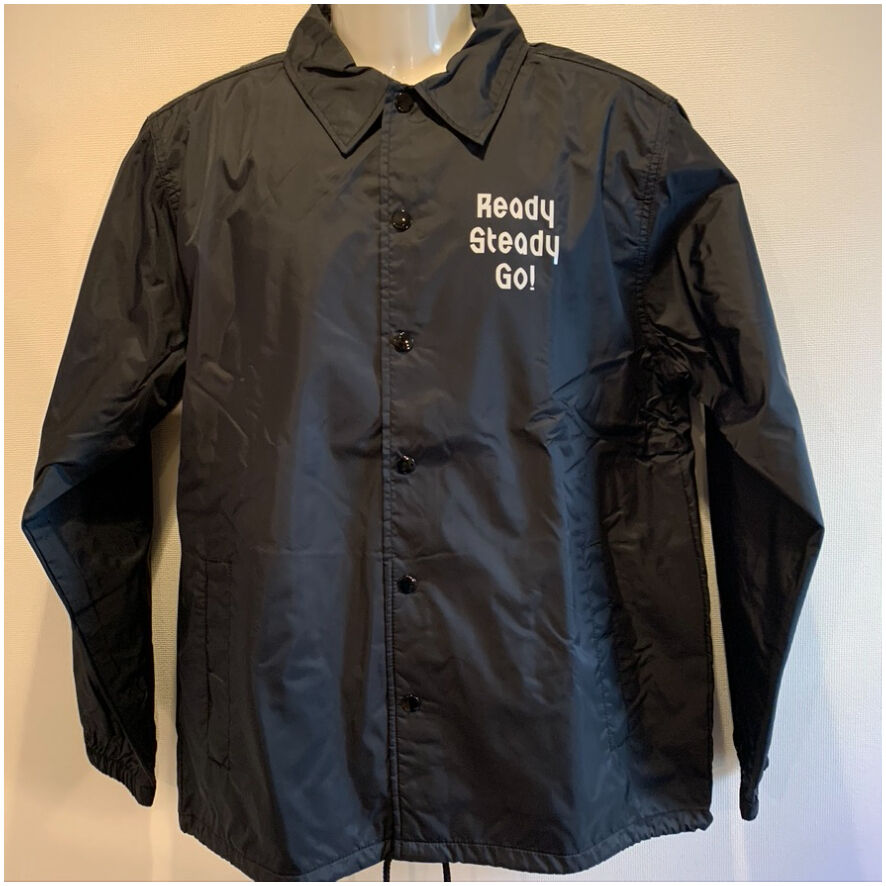 JK002-1 コーチジャケット BLACK/COOL GRAY | Ready Steady JK002-1 コーチジャケット BLACK/COOL GRAY | Ready Steady