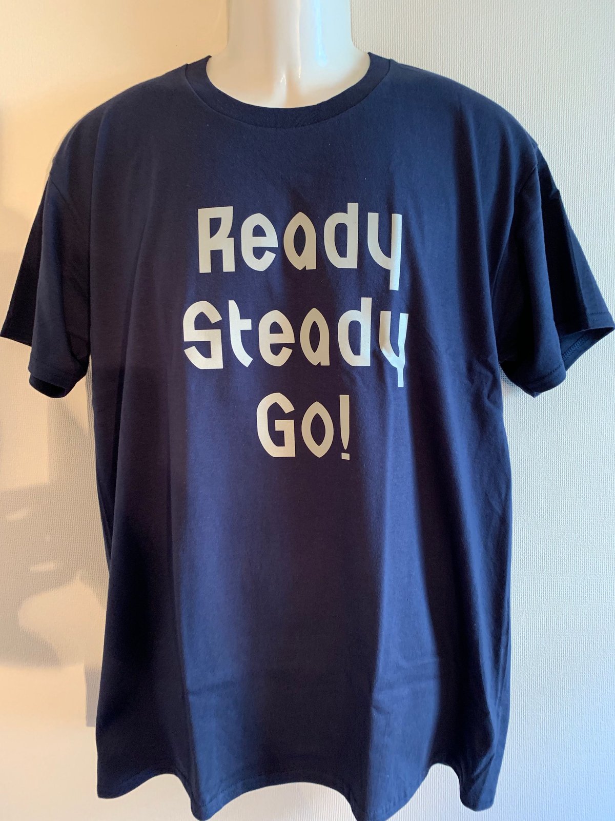 LT004-3 ロゴTシャツ NAVY/GRAY | Ready Steady Go! O