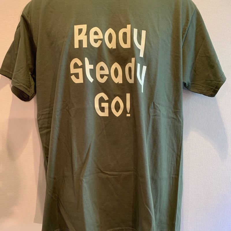 LT-008 ロゴTシャツ Military Green/Beige | Ready Stea...