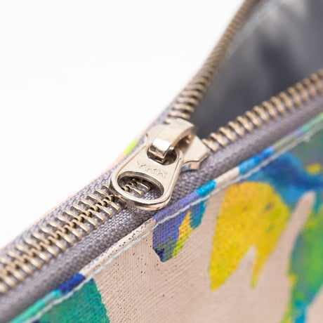 tail tale clutch bag#04  (canvas)【クラッチバッグ】