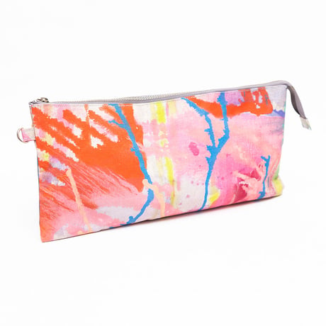 tail tale clutch bag#01  (canvas)【クラッチバッグ】