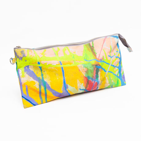 tail tale clutch bag#07 (canvas)【クラッチバッグ】