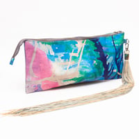 tail tale clutch bag#04  (canvas)【クラッチバッグ】