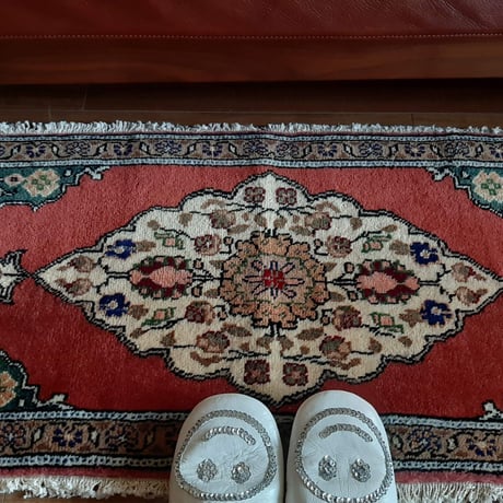 レッド スモールラグ ヴィンテージラグ トルコラグ トルコビンテージ