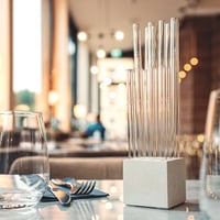(pacificstraws)made in Germany ガラスストロー　　15cm 4本セット