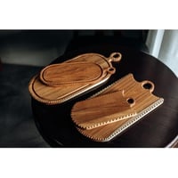 カッティングボード　wave frame/楕円/Small