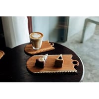 カッティングボード　wave frame/盾型/Regular
