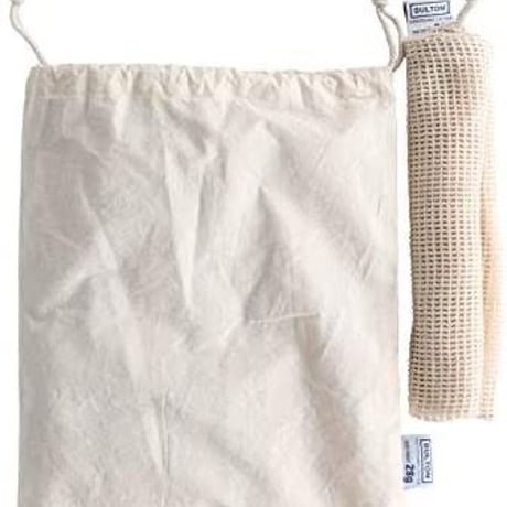 5 COTTON MESH BAGS WITH POUCH/オーガニックコットン