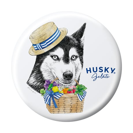 HUSKY 缶バッジ / 4個セット