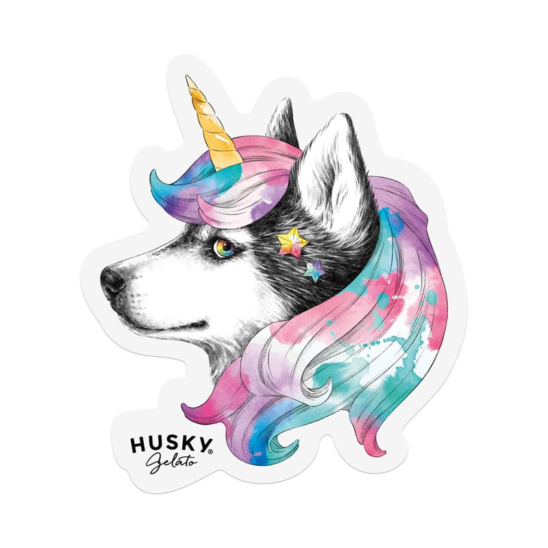 HUKSY ステッカー／ユニコーン | HUSKY GELATO
