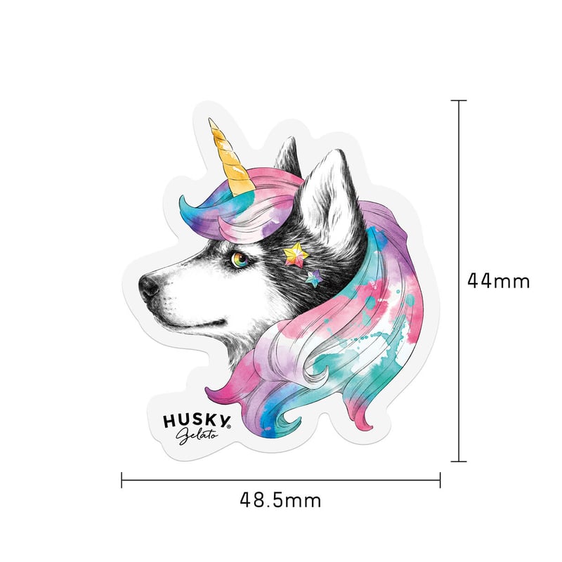 HUKSY ステッカー／ユニコーン | HUSKY GELATO