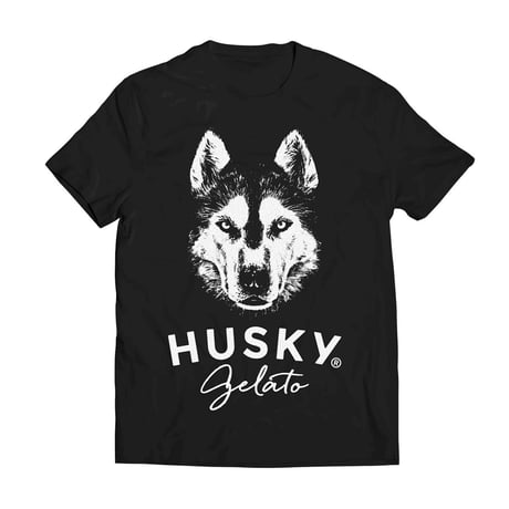 HUSKY Tシャツ / 公式ロゴ / ブラック